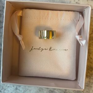Jaclyn Roxanne gold plated ring size 6 Brand New